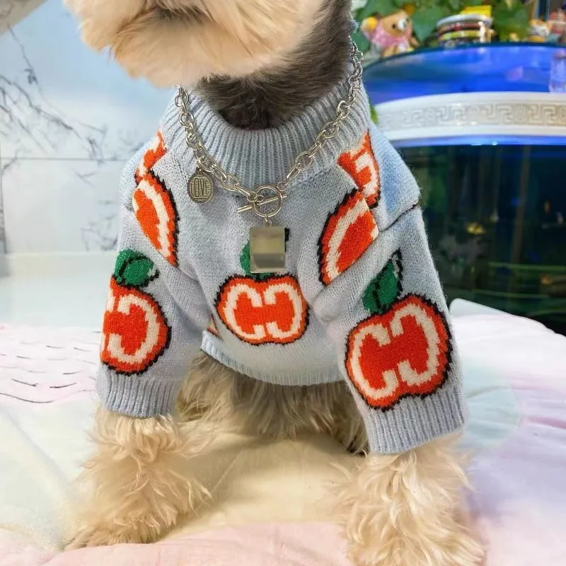Winter Clothing For Kids - Maglione con lettere Vestiti per cani