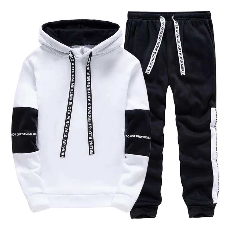 Winter Clothing Men - Tuta Sportiva da Uomo Casual con
