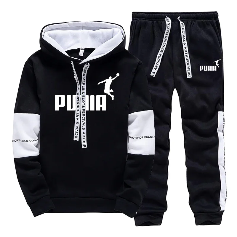 Winter Clothing Men - Tuta Sportiva da Uomo con Stampa,