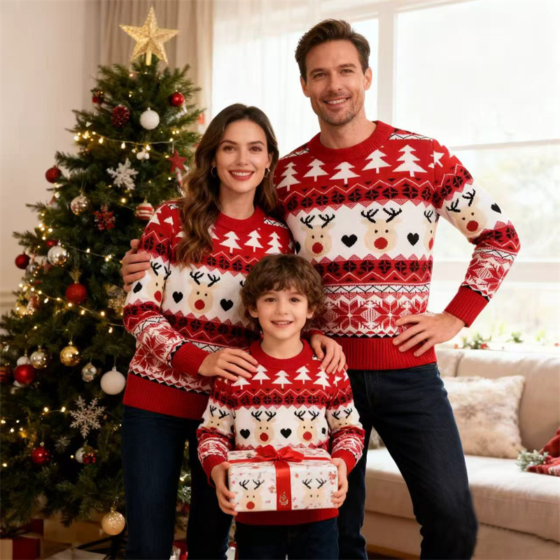 Winter Clothing For Kids - Maglioni natalizi per la famiglia Genitore-figlio