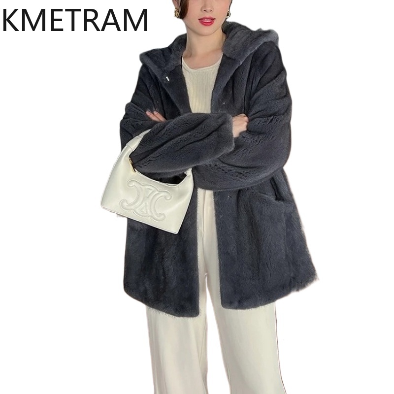Winter Clothing Label - KMETRAM Giacca in pelliccia di visone