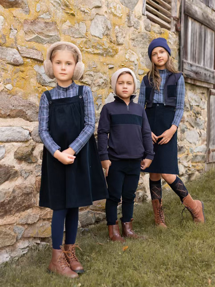 Winter Clothing For Kids - Collezione di velluto a coste AP