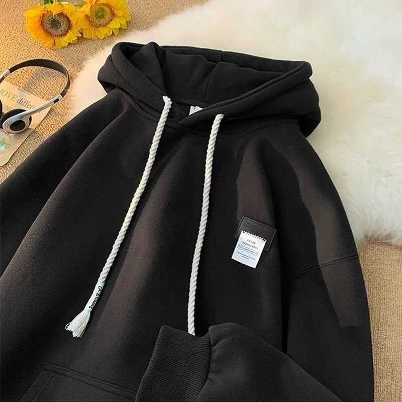Winter Clothing Label - Felpa con cappuccio da uomo Abbigliamento