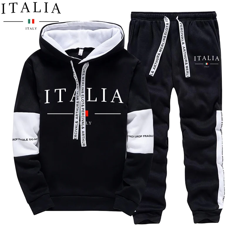 Winter Clothing Men - Tuta da Uomo Autunno Inverno, Felpa