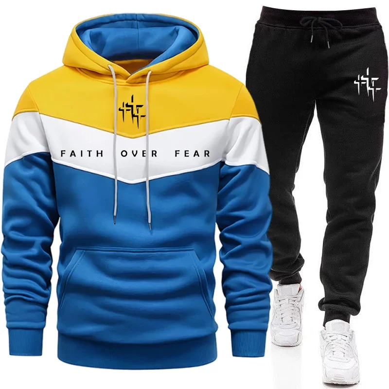 Tuta da Uomo 'Faith Over Fear' - Winter Clothing Men recensione e prezzo