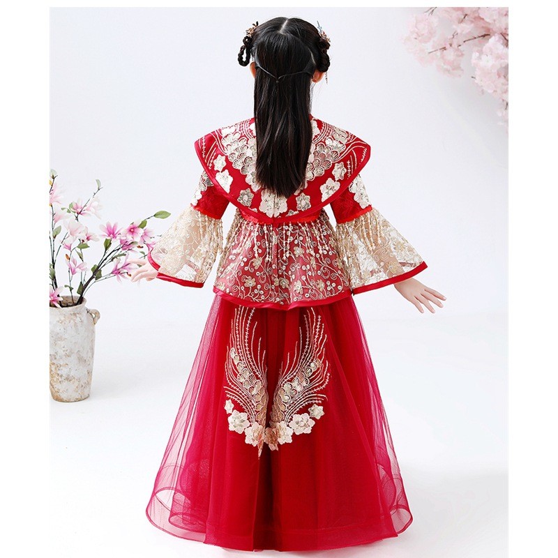 Costume Hanfu Cheongsam per Ba - Winter Clothing For Kids recensione e prezzo
