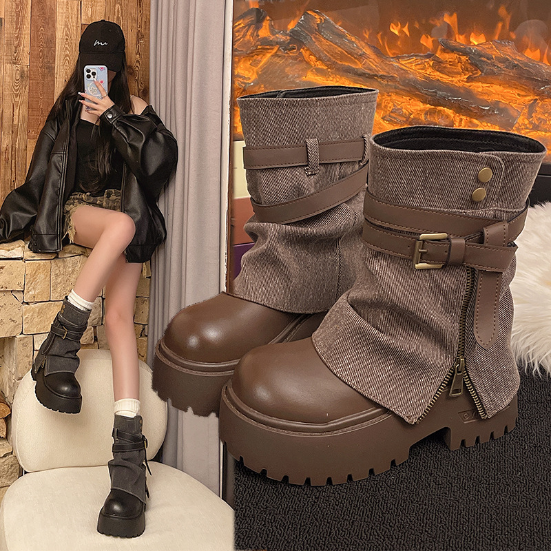 Stivaletti da Donna Stile Cowb - Winter Clothing For Woman recensione e prezzo